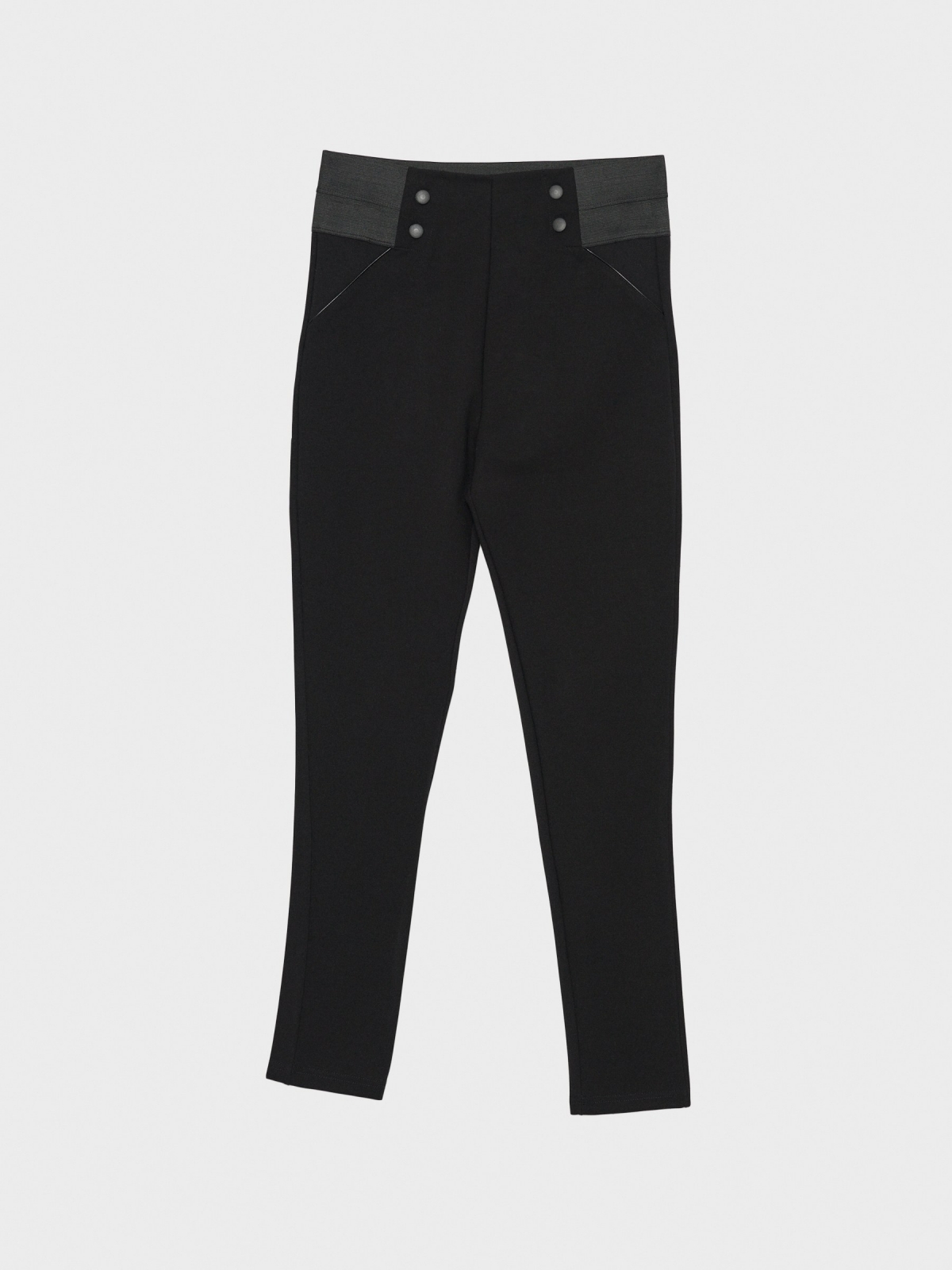 Leggings cintura elástica preto