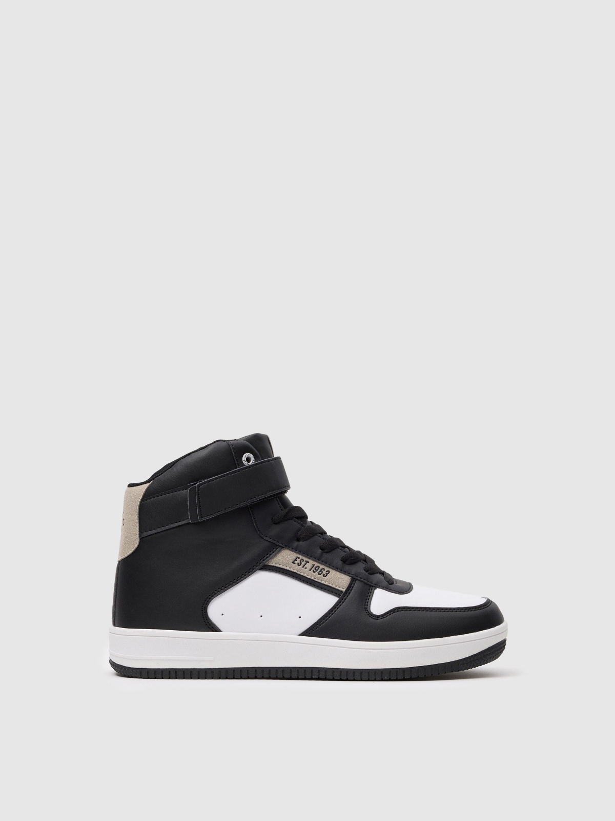 Bota desportiva retro de moda combinada