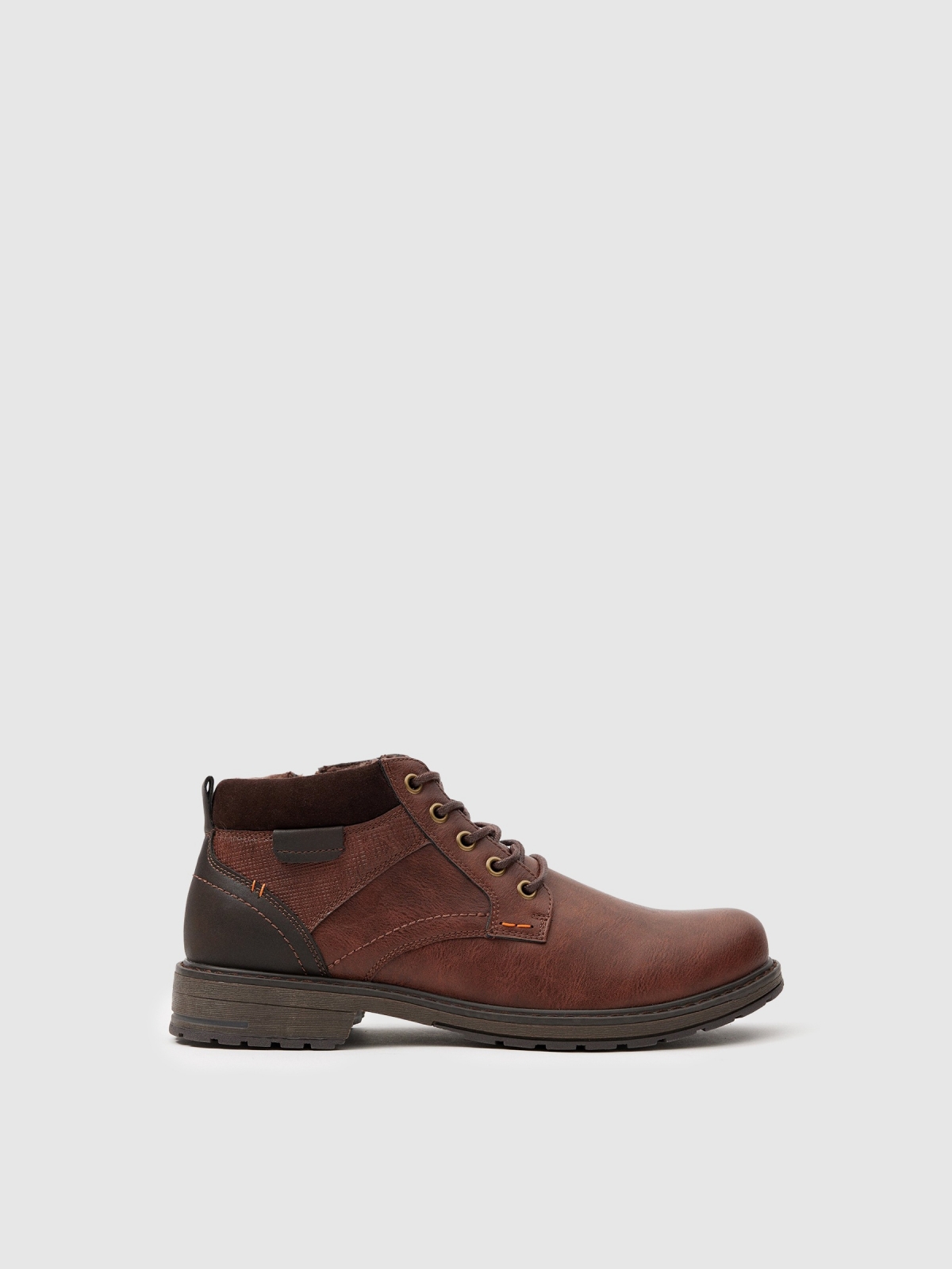 Combined boots with collar Combined boots with collar