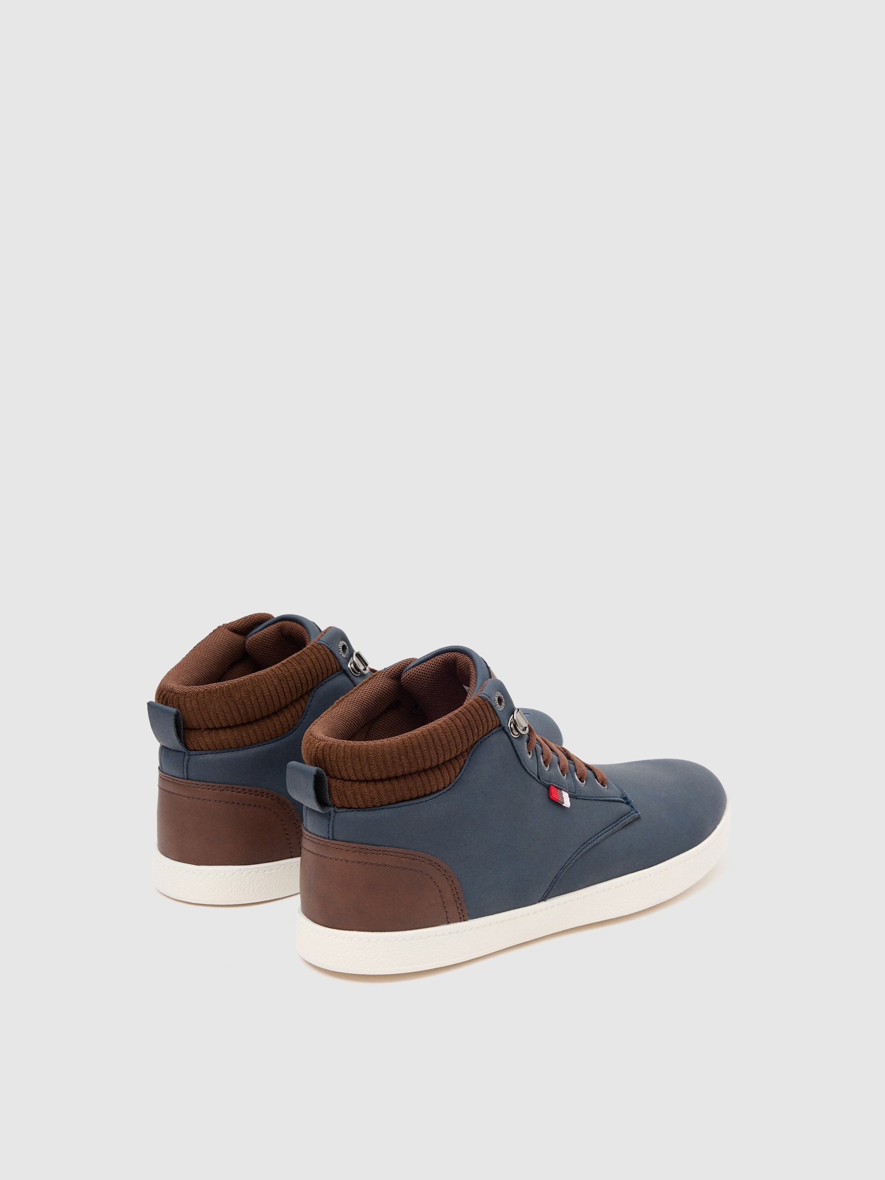 Sport sport boot combined collar blue