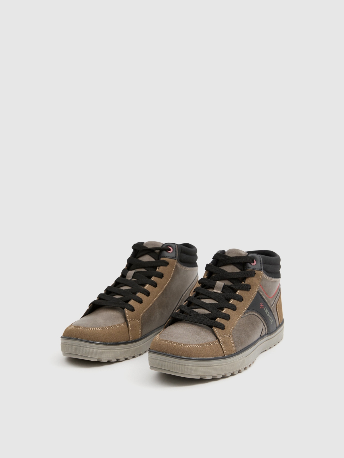 Sport sport boot grey 45º front view