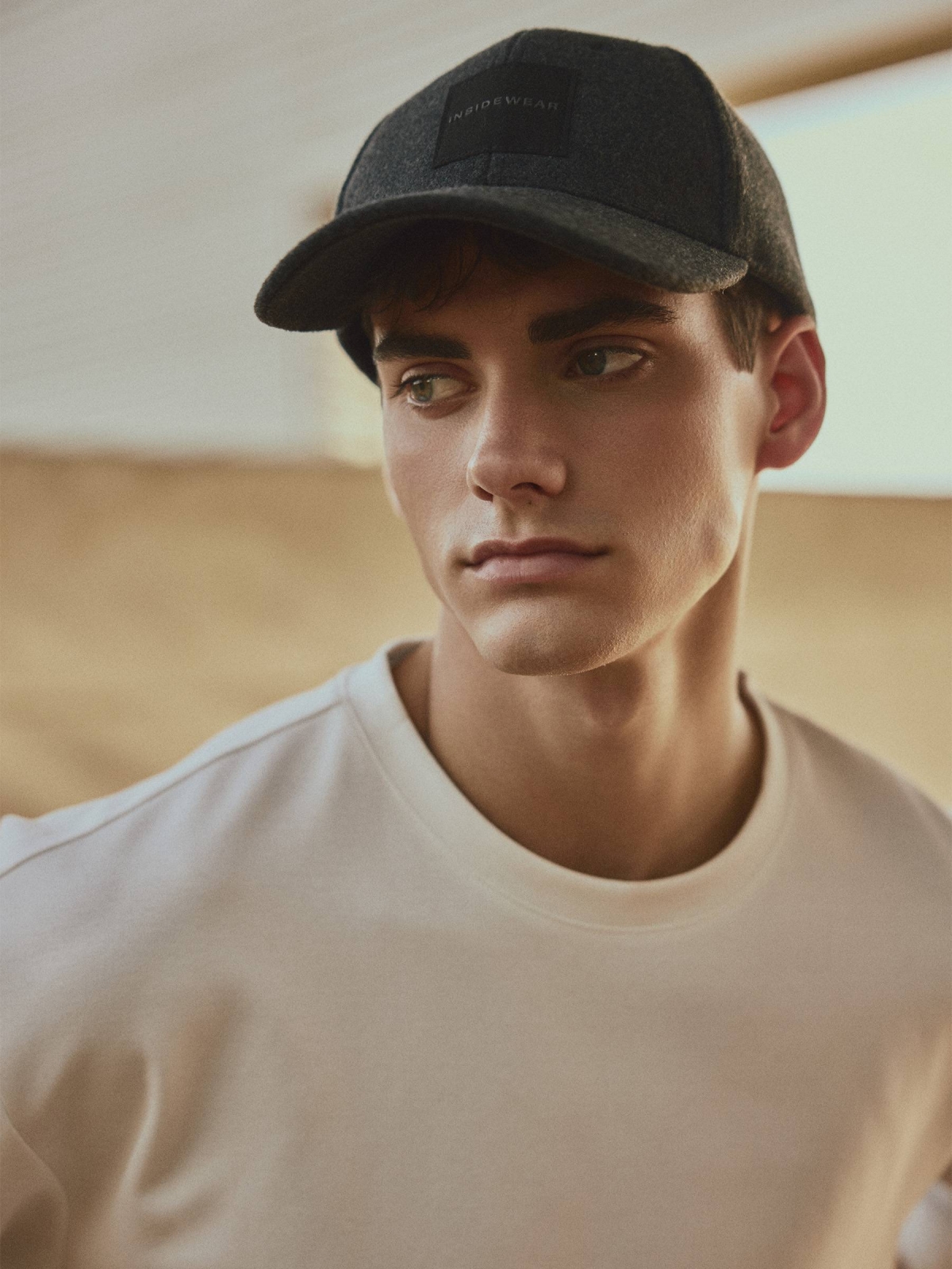 %New% INSIDEWEAR felt cap grey