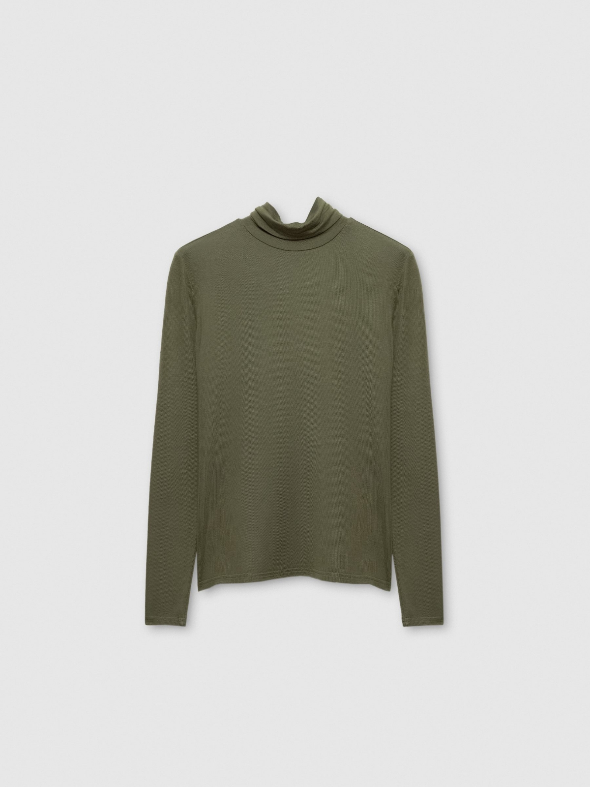 Slim shirt with perkins collar