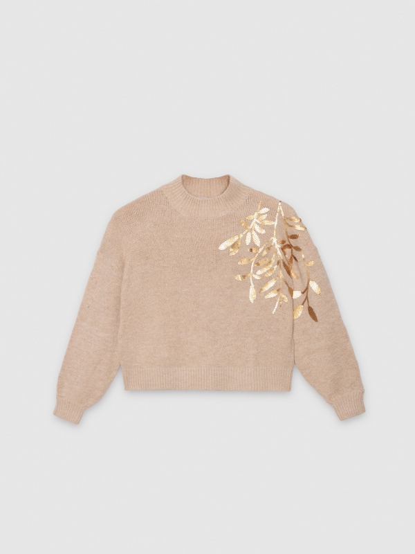  Perkins neck crop jersey raw front view