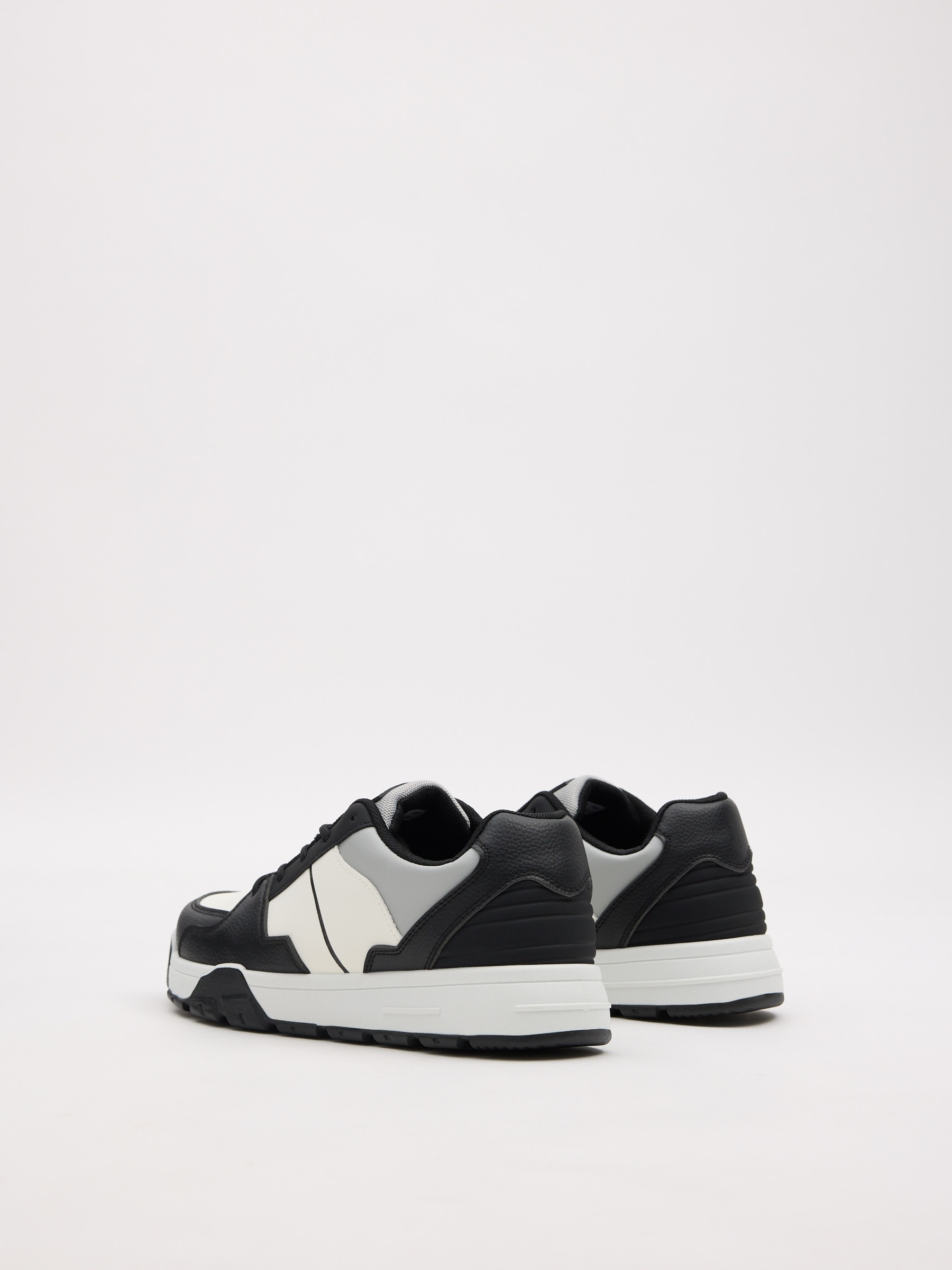 Deportivas skater combinadas blanco