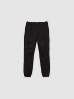 %Pto% Jogger cargo bege preto vista frontal
