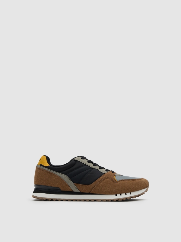 Casual sports combined nylon dark grey