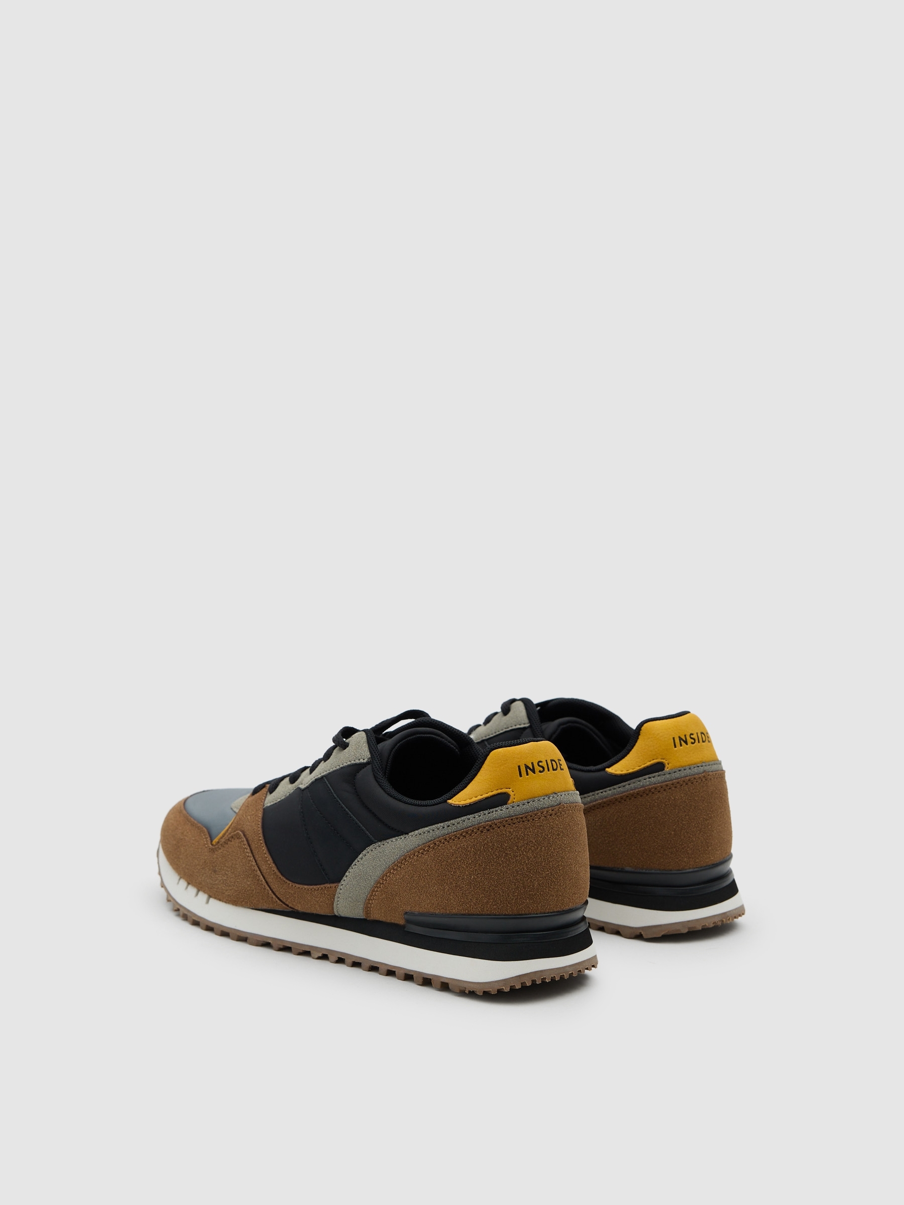 Casual sports combined nylon dark grey