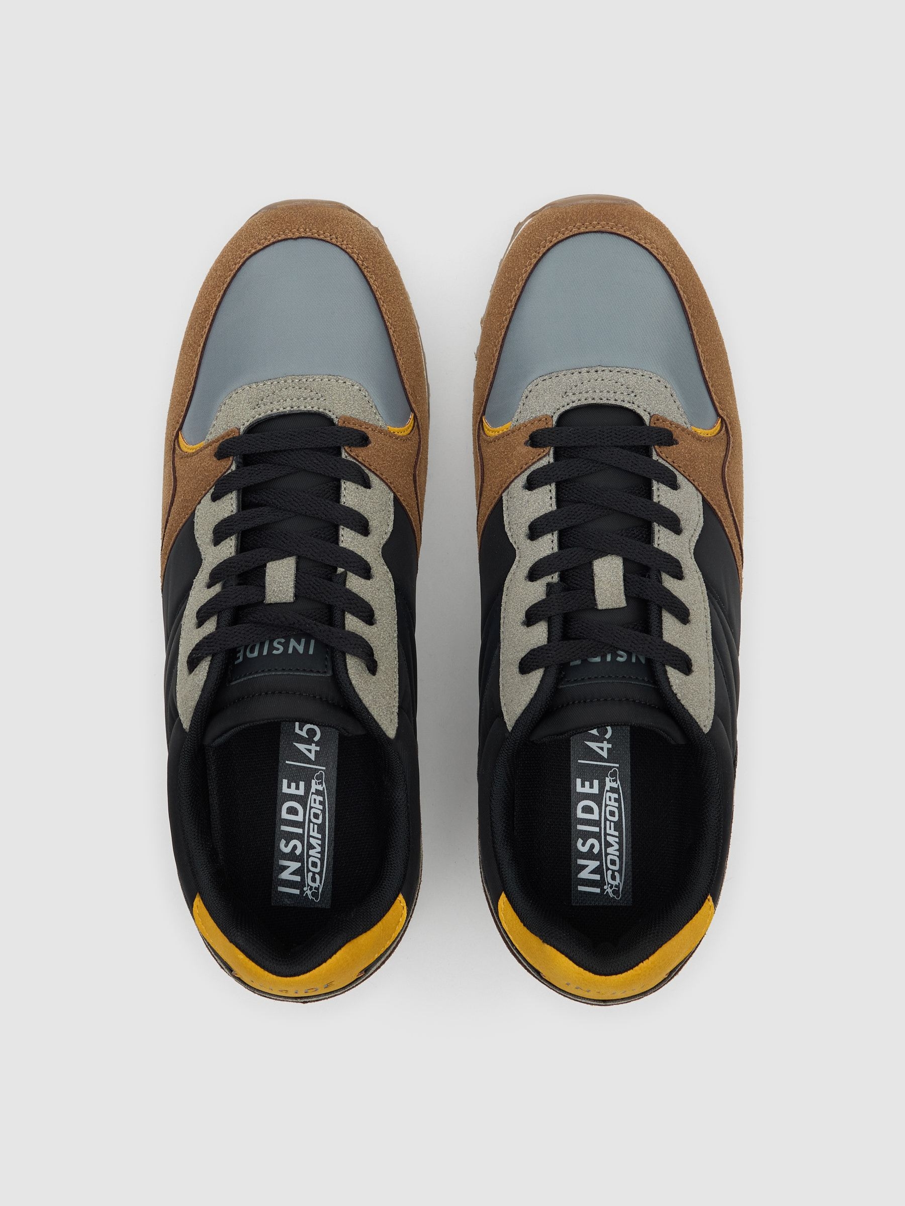 Casual sports combined nylon dark grey