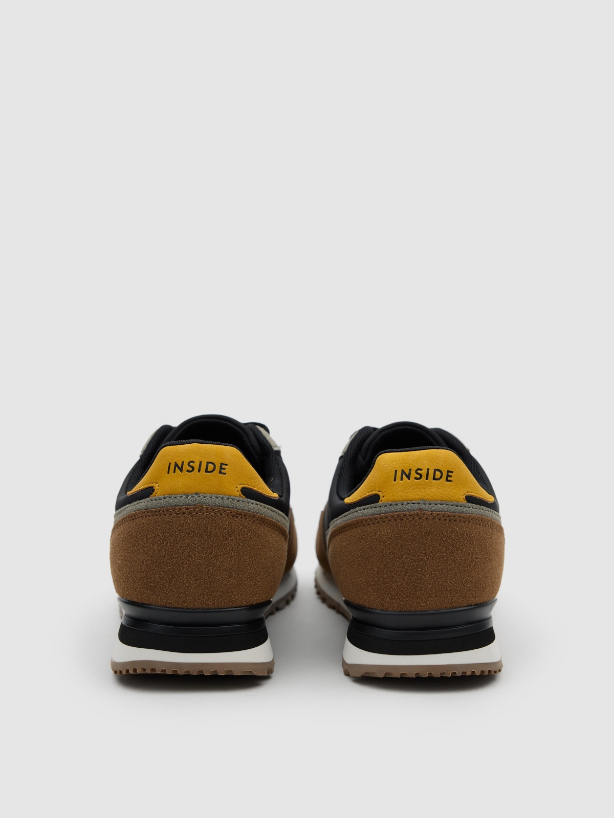 Casual sports combined nylon dark grey detail view