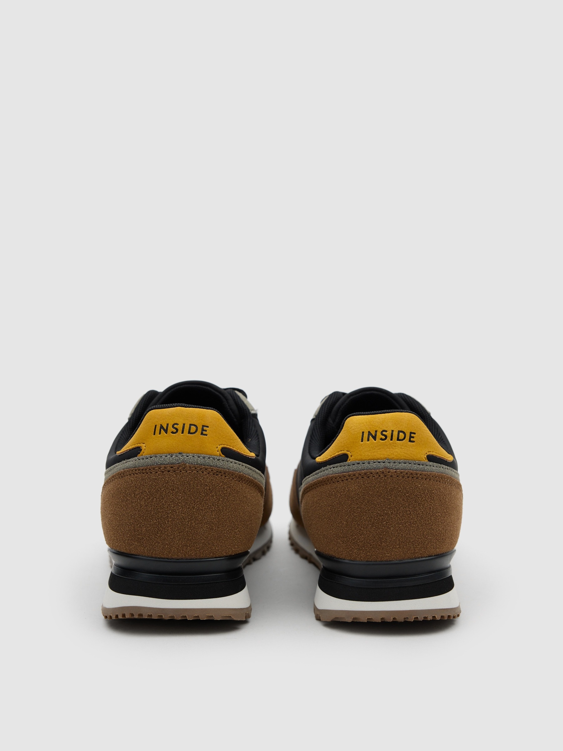 Casual sports combined nylon dark grey