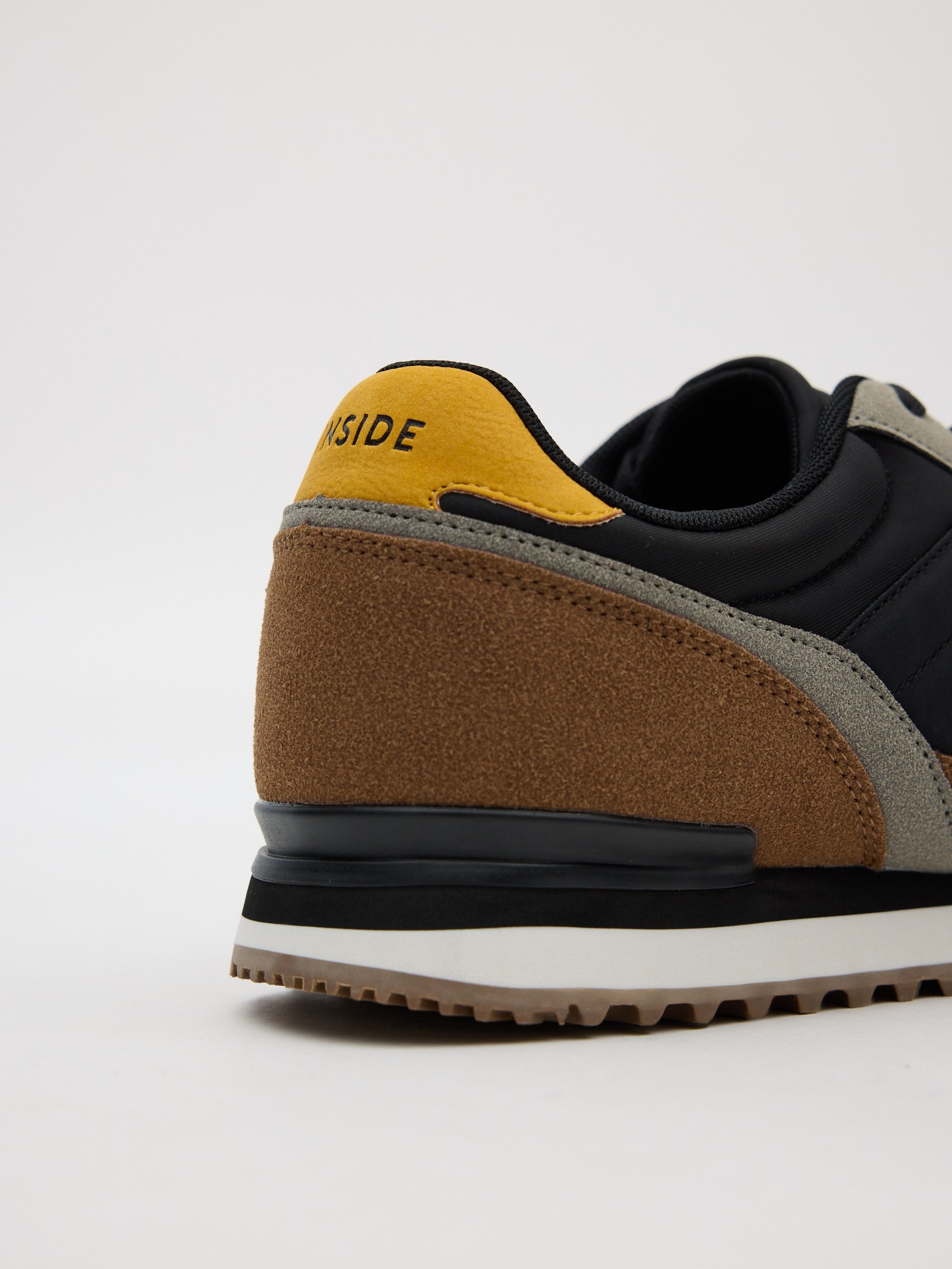 Casual sports combined nylon dark grey