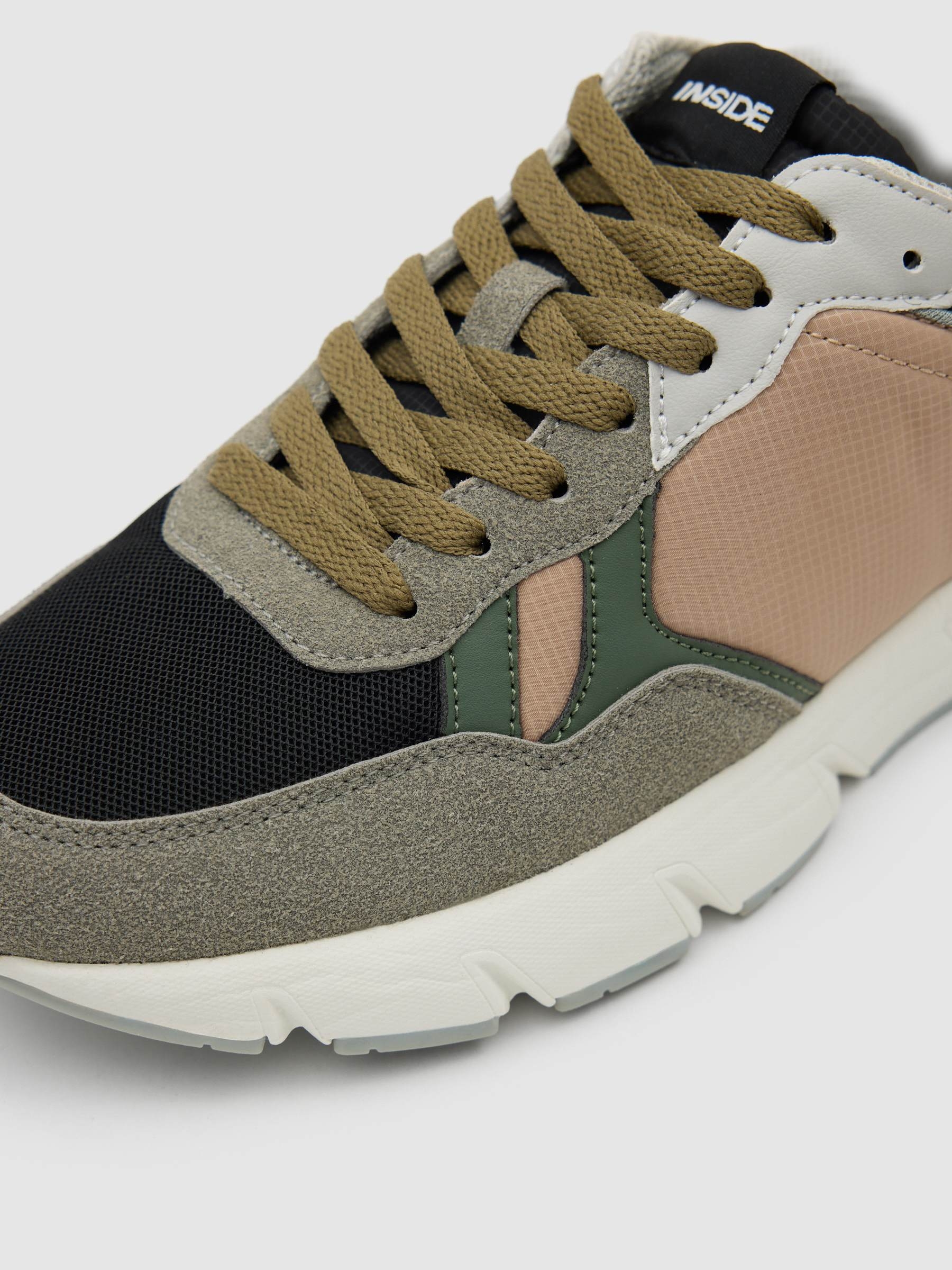 Esportiva running nylon combinada