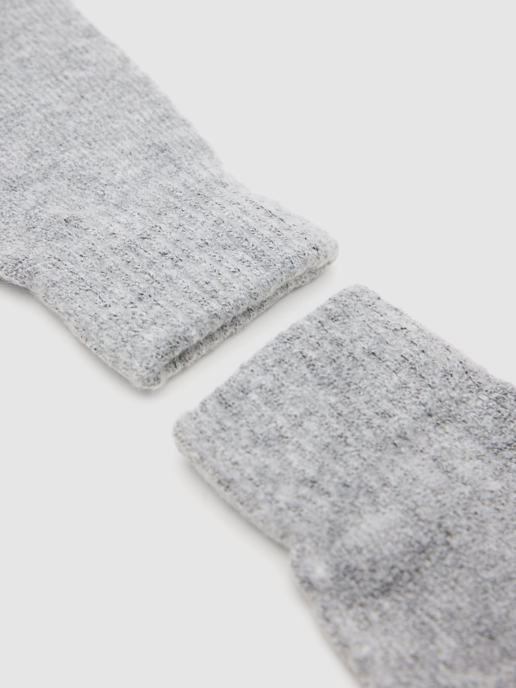 Guantes táctiles grises gris