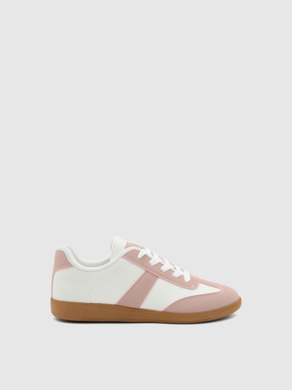 Retro low pink sneakers off white