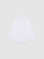 %Pto% Camisa de popelina branca branco vista frontal