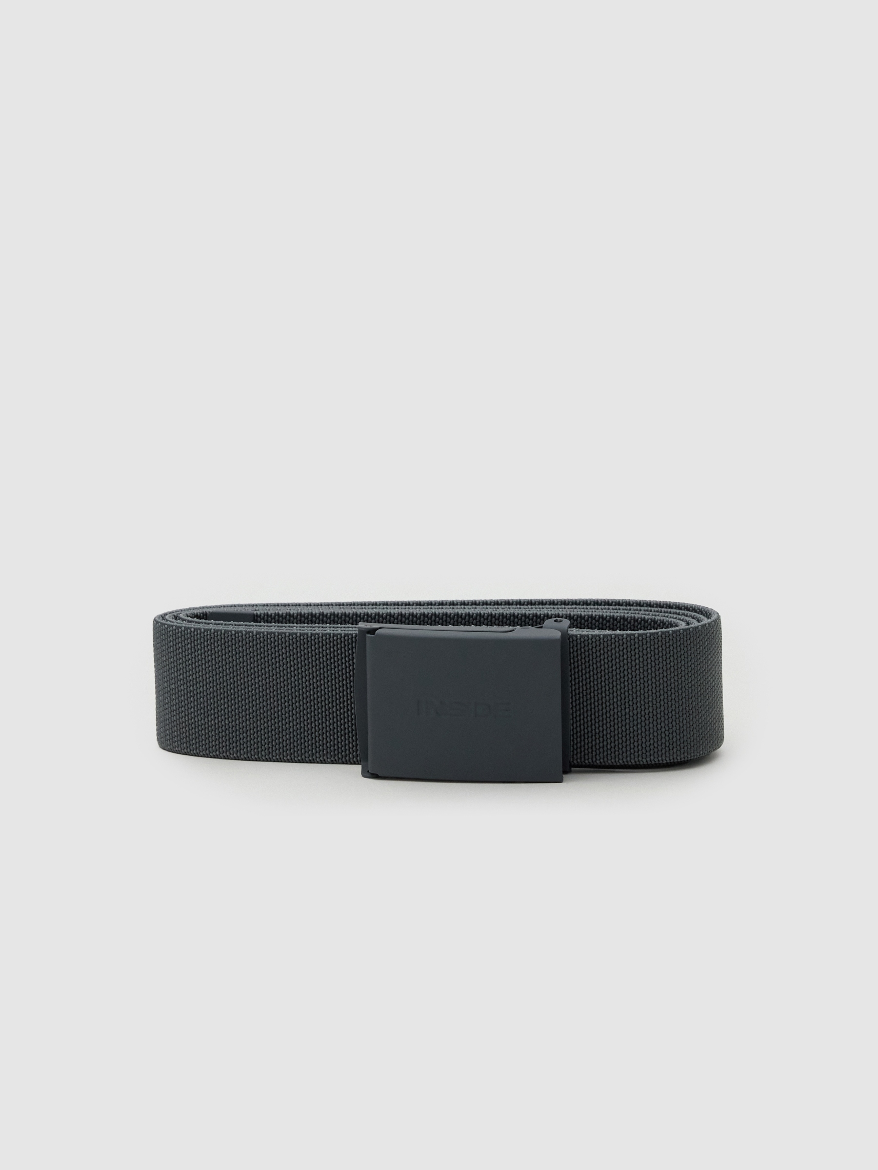 Black canvas belt