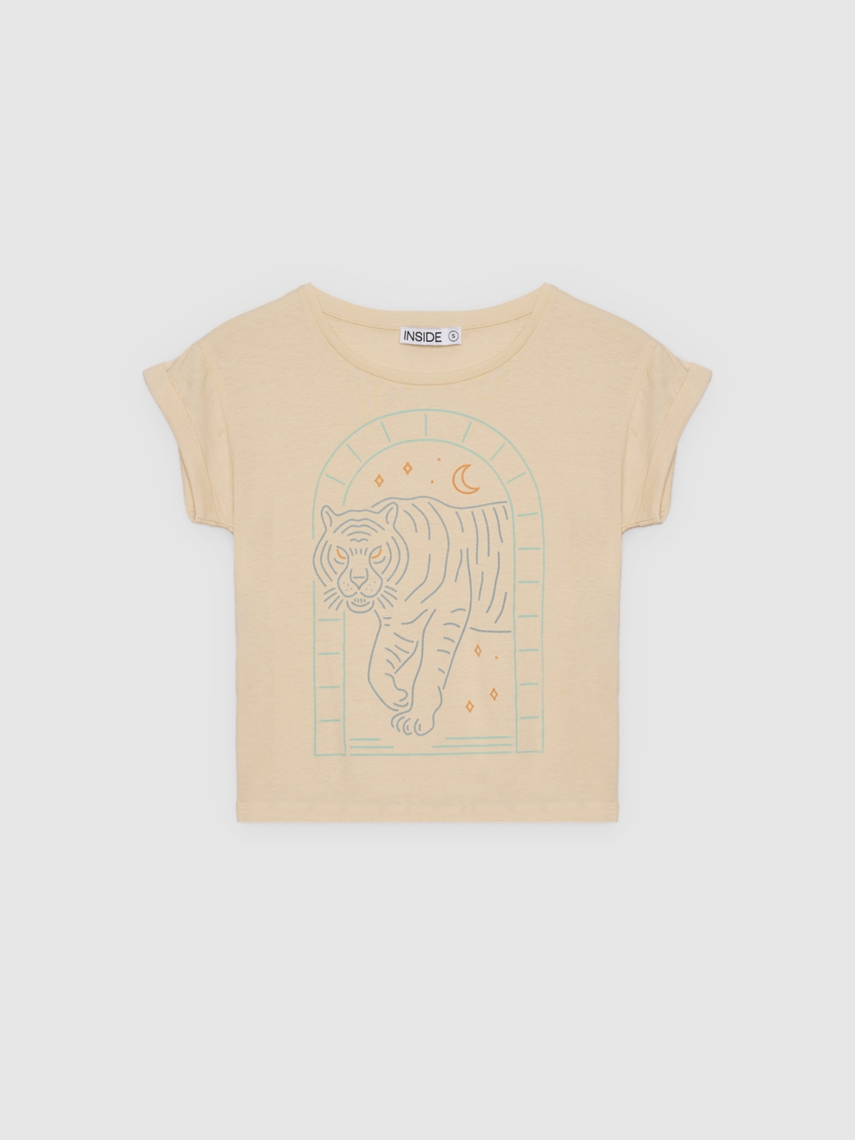 Camiseta tigre algodão