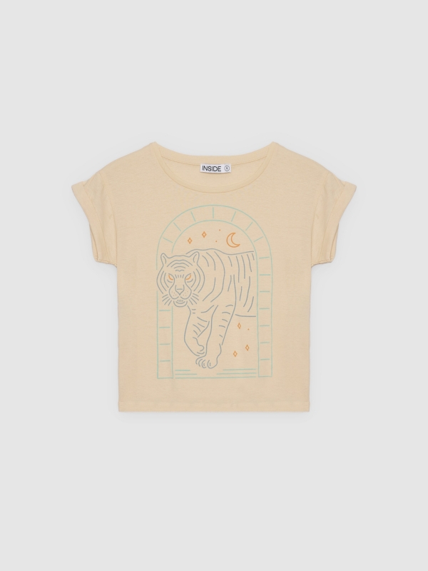 Cotton tiger t-shirt