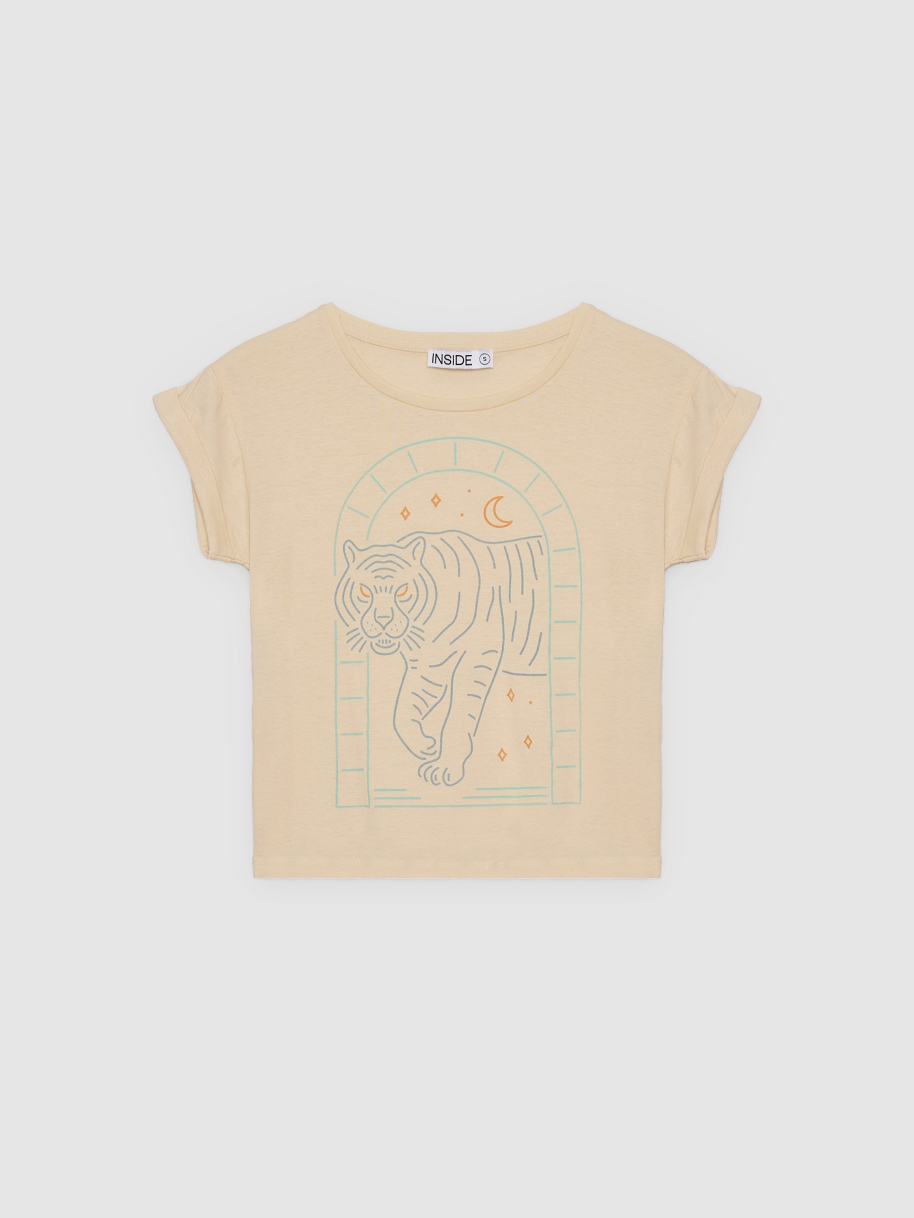 Cotton tiger t-shirt