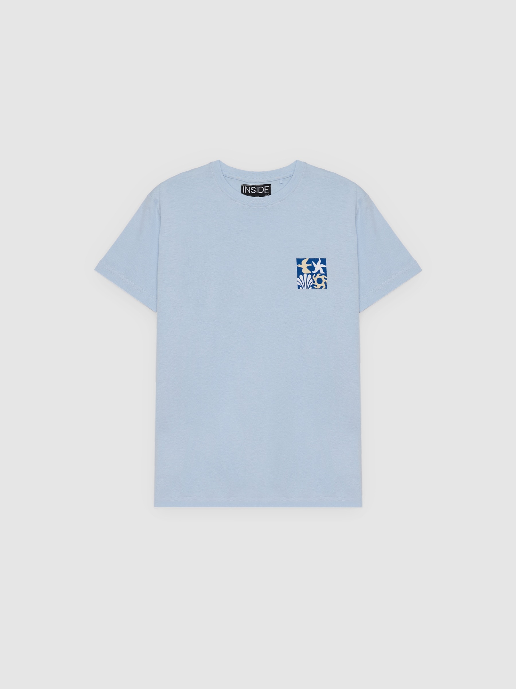 Camiseta estampa tropical