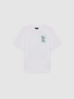 %Pto% Palm Beach T-shirt white front view