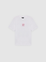 %Pto% White oversized t-shirt white front view