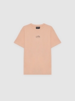%Pto% Capri T-shirt nude pink front view