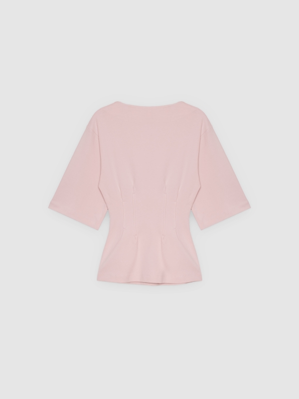 Camiseta justa algodão