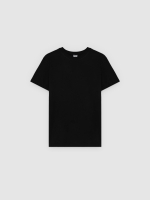 %Pto% Camiseta básica manga corta negro vista frontal