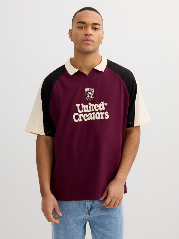 Printed polo United Creators