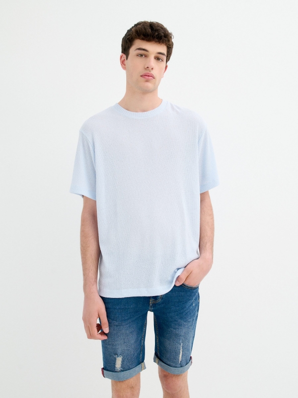 Bermuda vaquera skinny