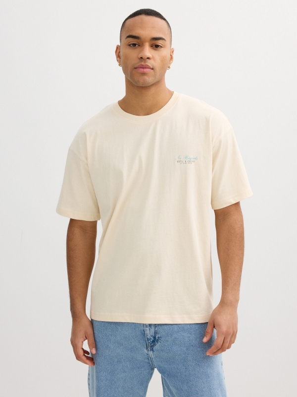 Camiseta texto minimal