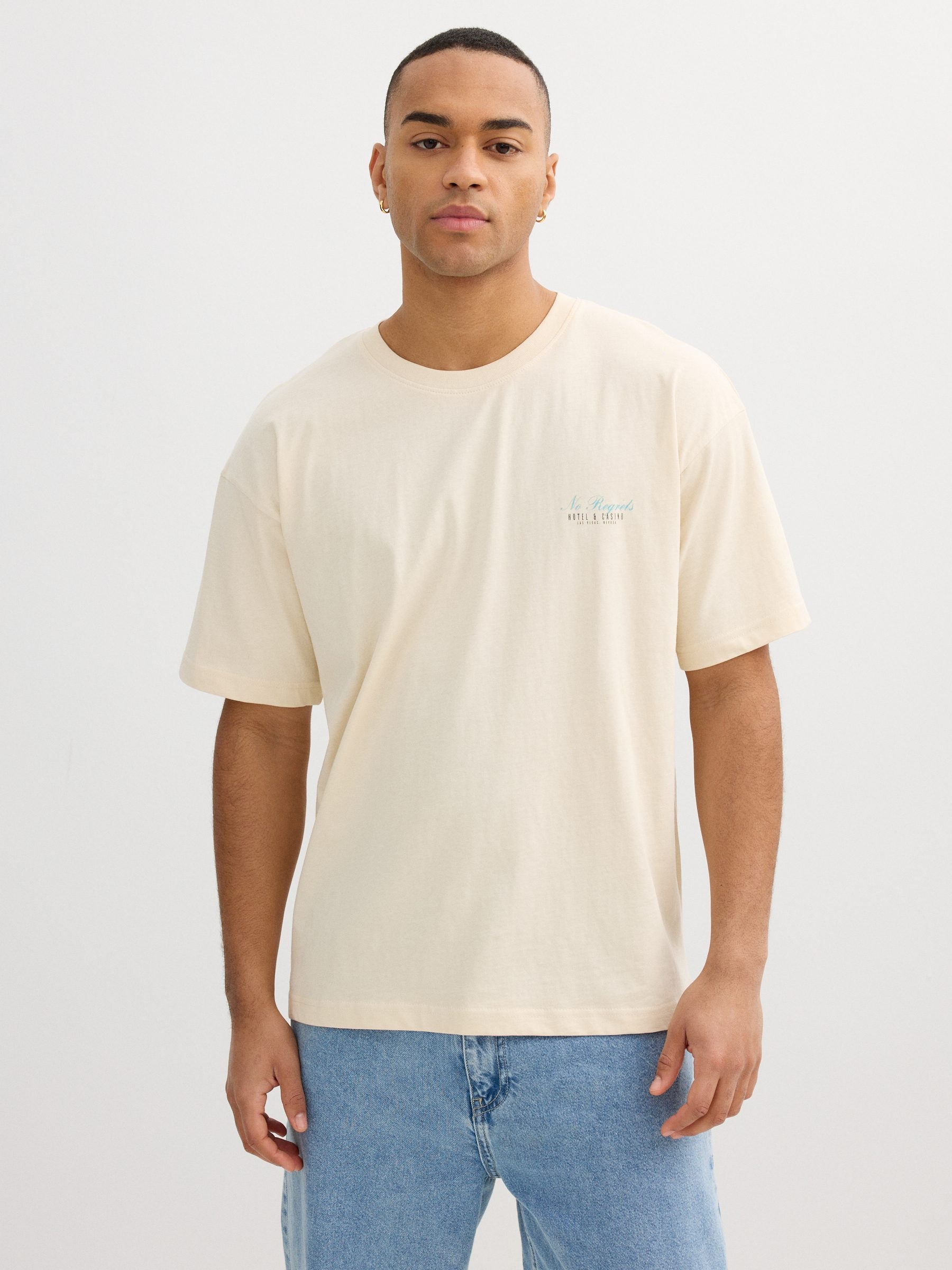 Camiseta texto minimal