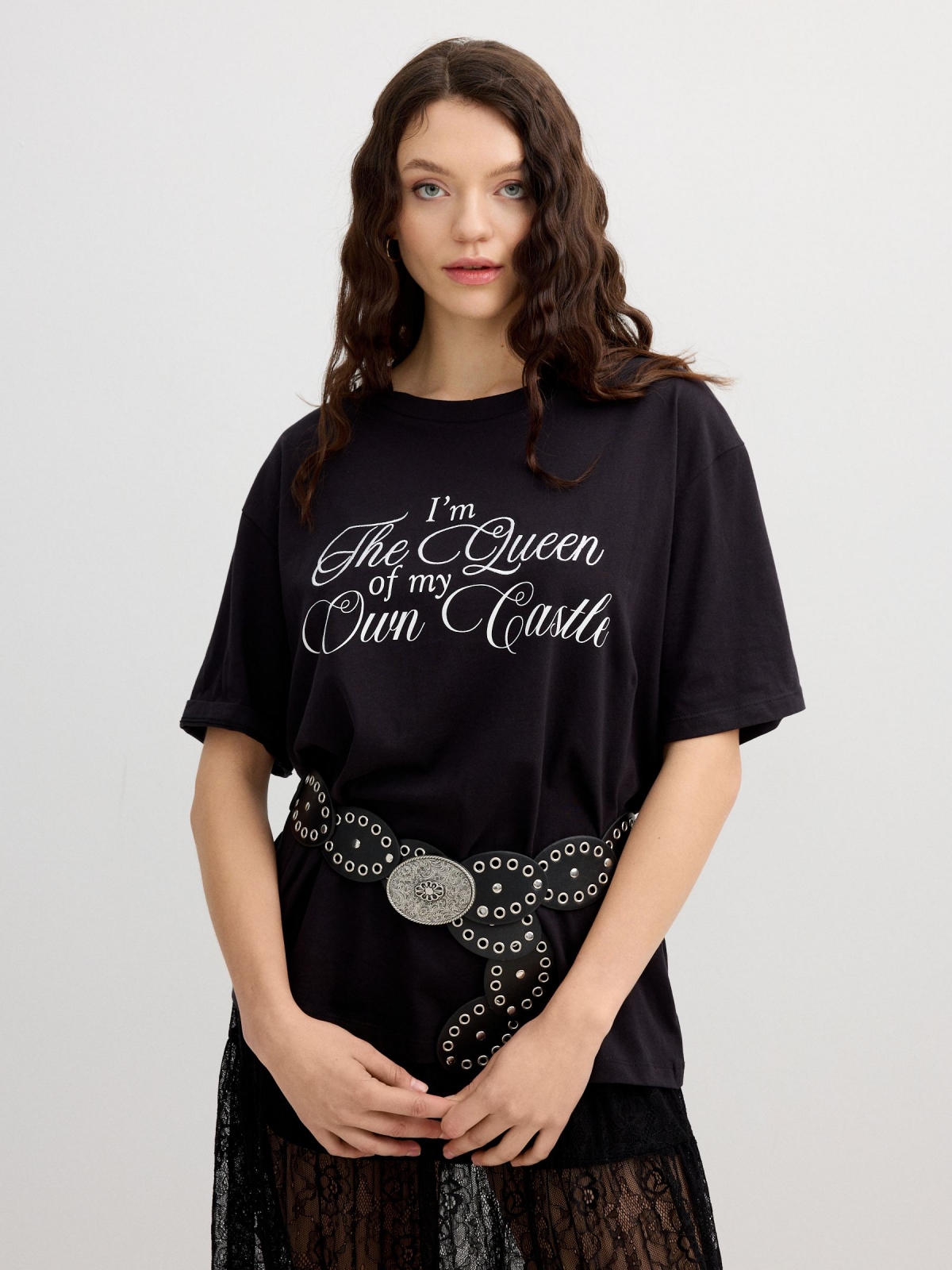 Camiseta oversize Queen