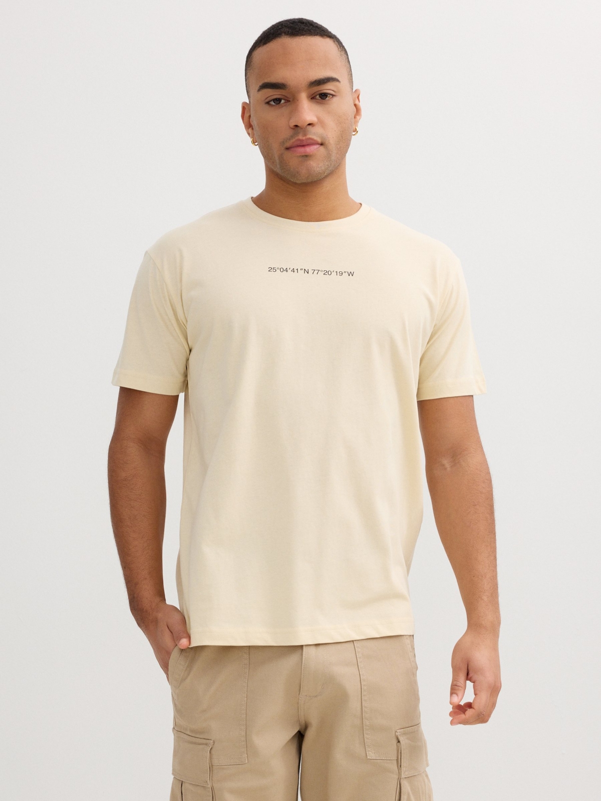 Camiseta coordenadas