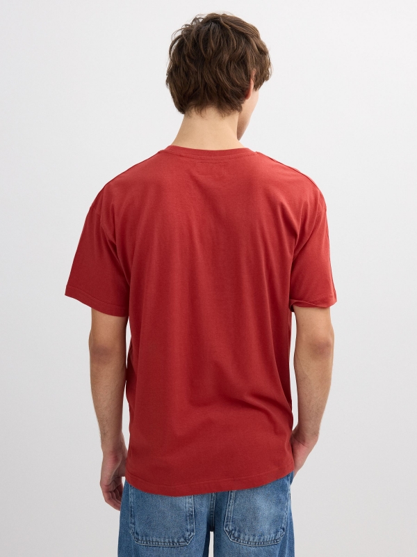 Camiseta logo Inside teja vista media trasera