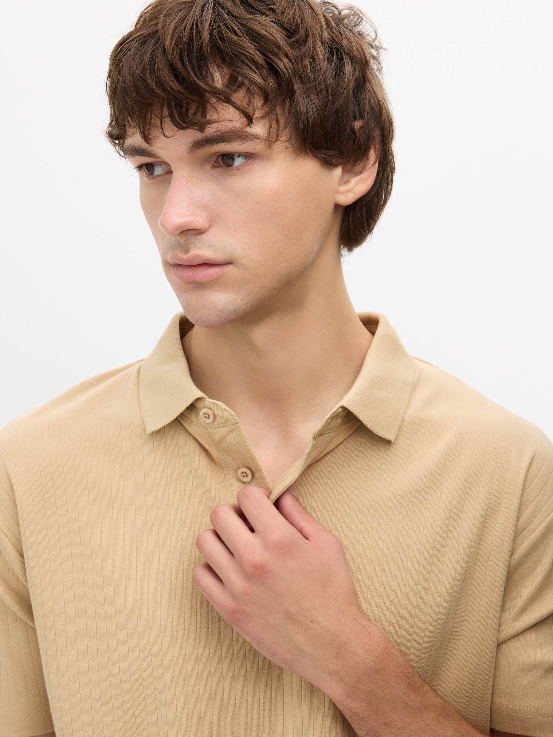 Polo básico canalé