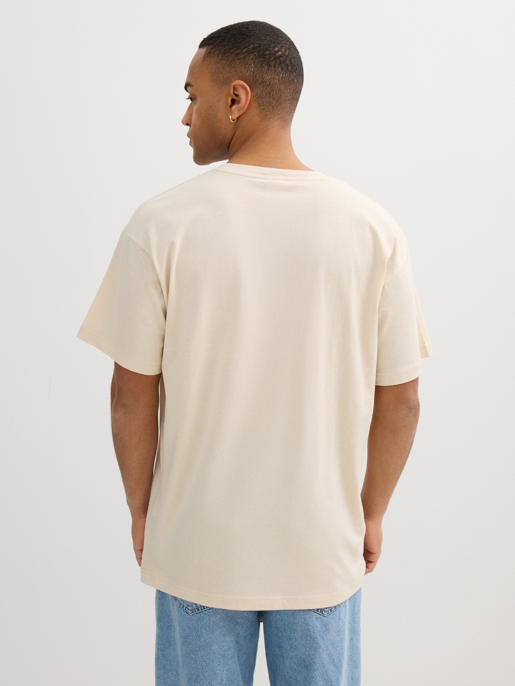 Camiseta VHS crudo vista media frontal