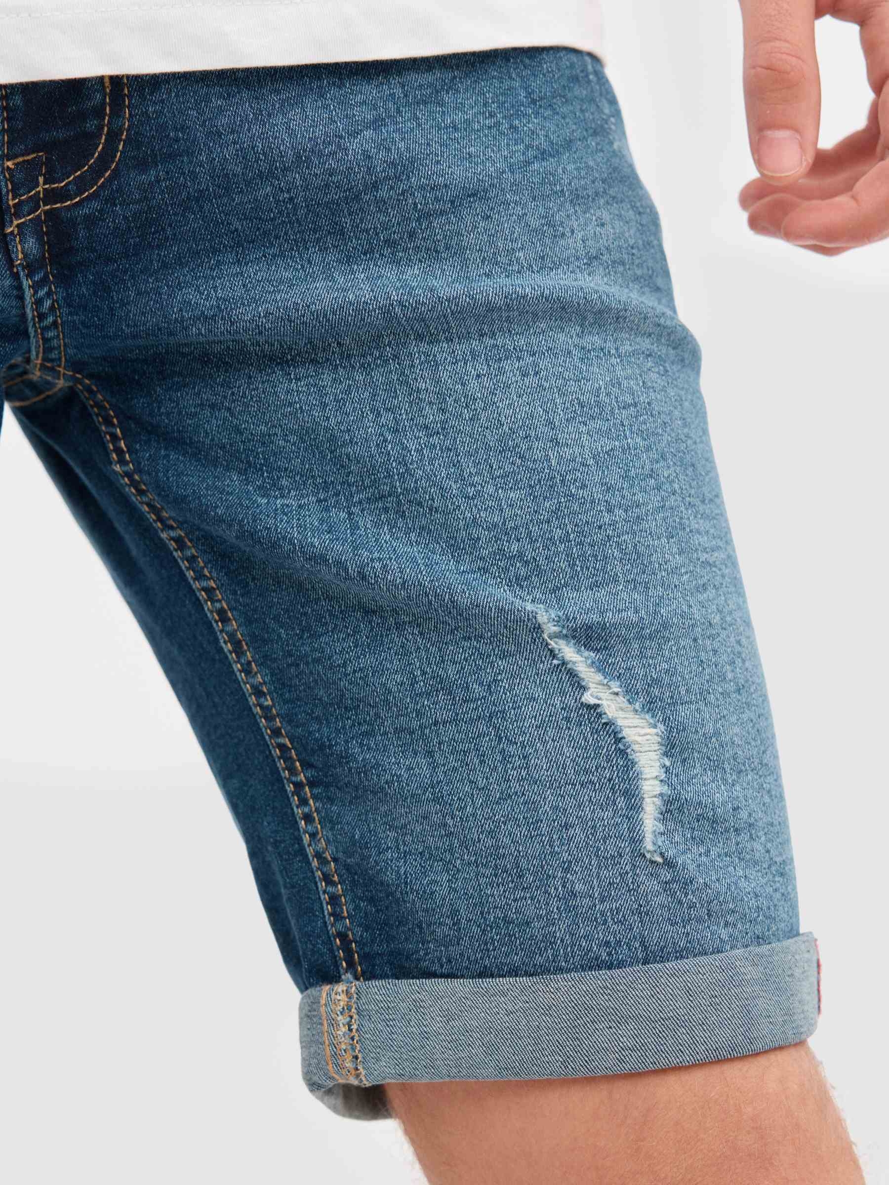 Bermuda vaquera skinny