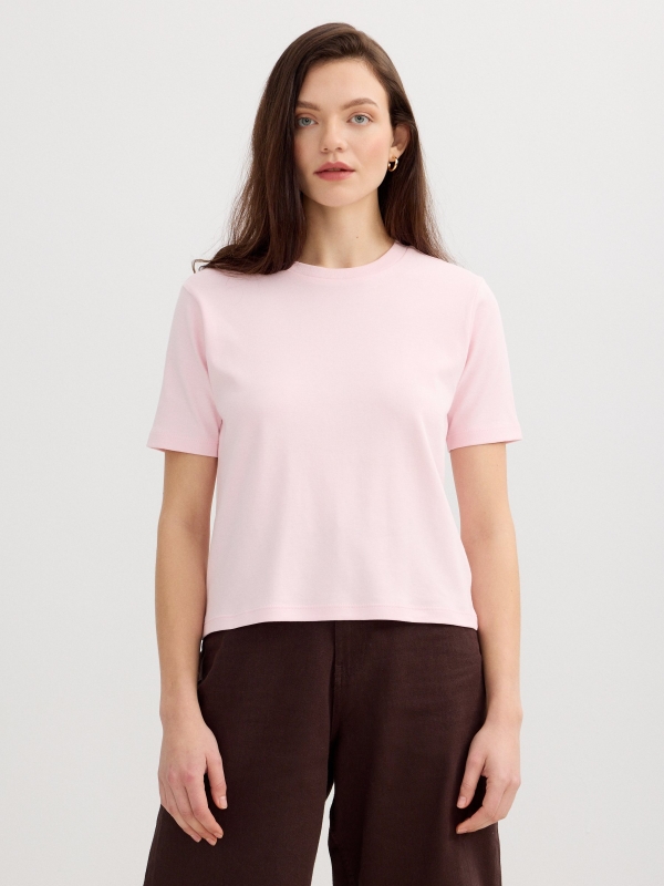 Camiseta básica de algodón