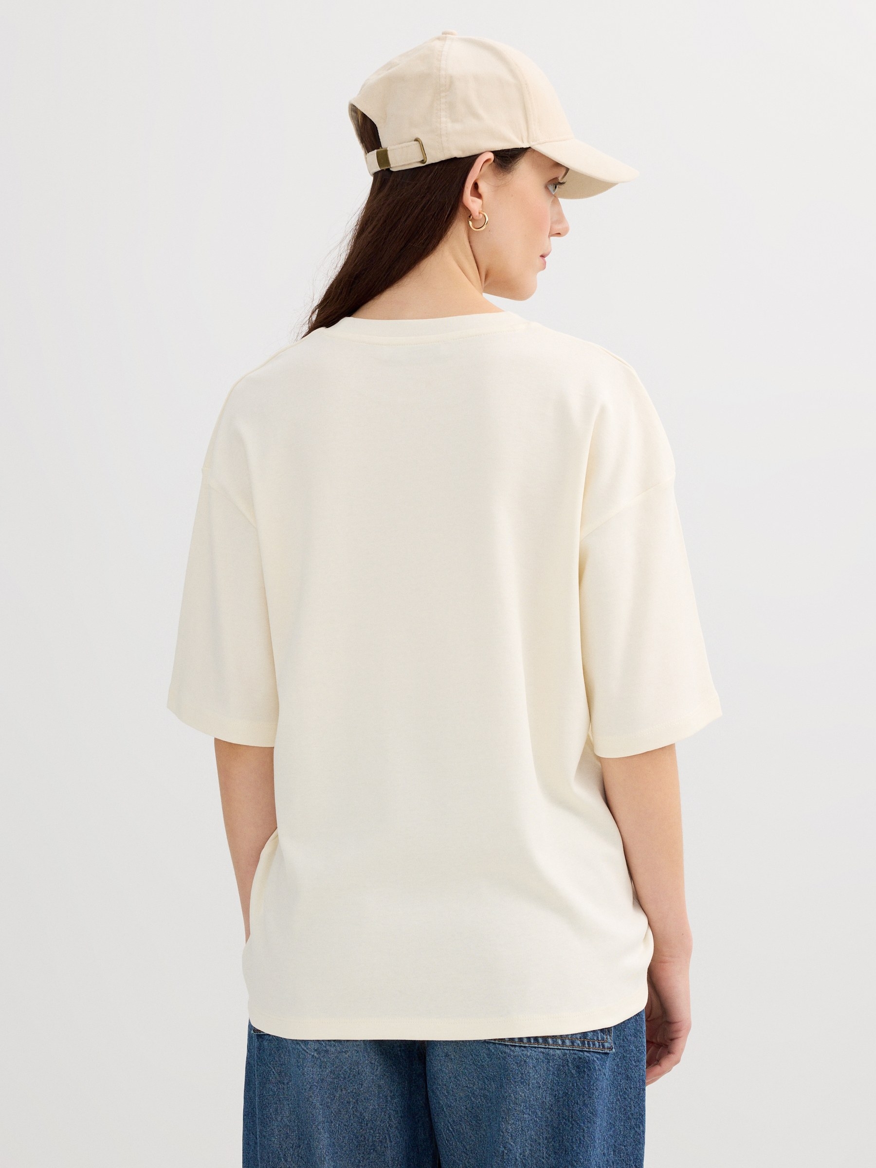 Camiseta Piquenique Gráfico Algodão