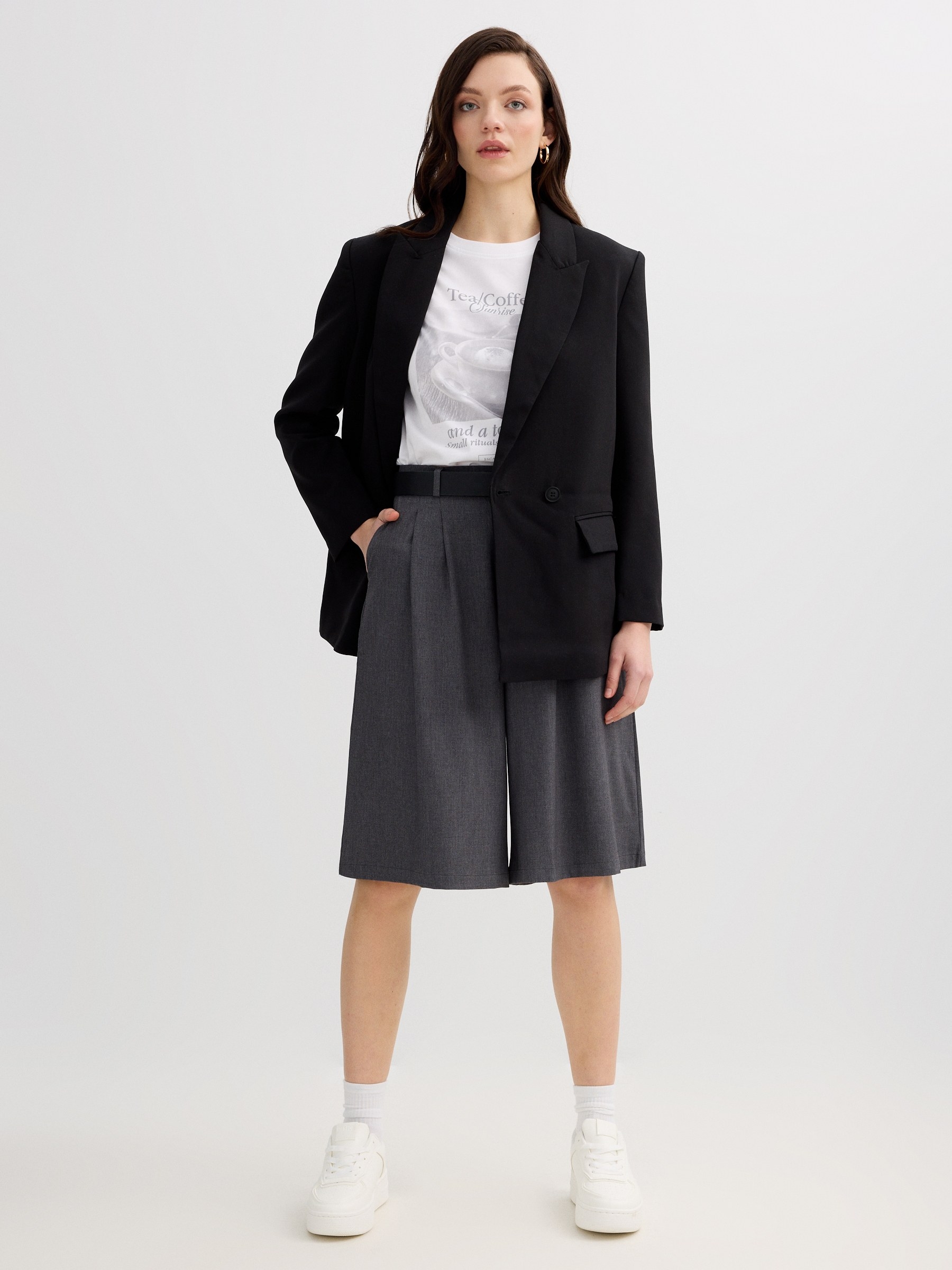 Camiseta estampado café y té