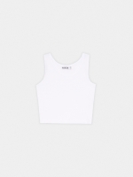%Pto% Basic sleeveless top white front view