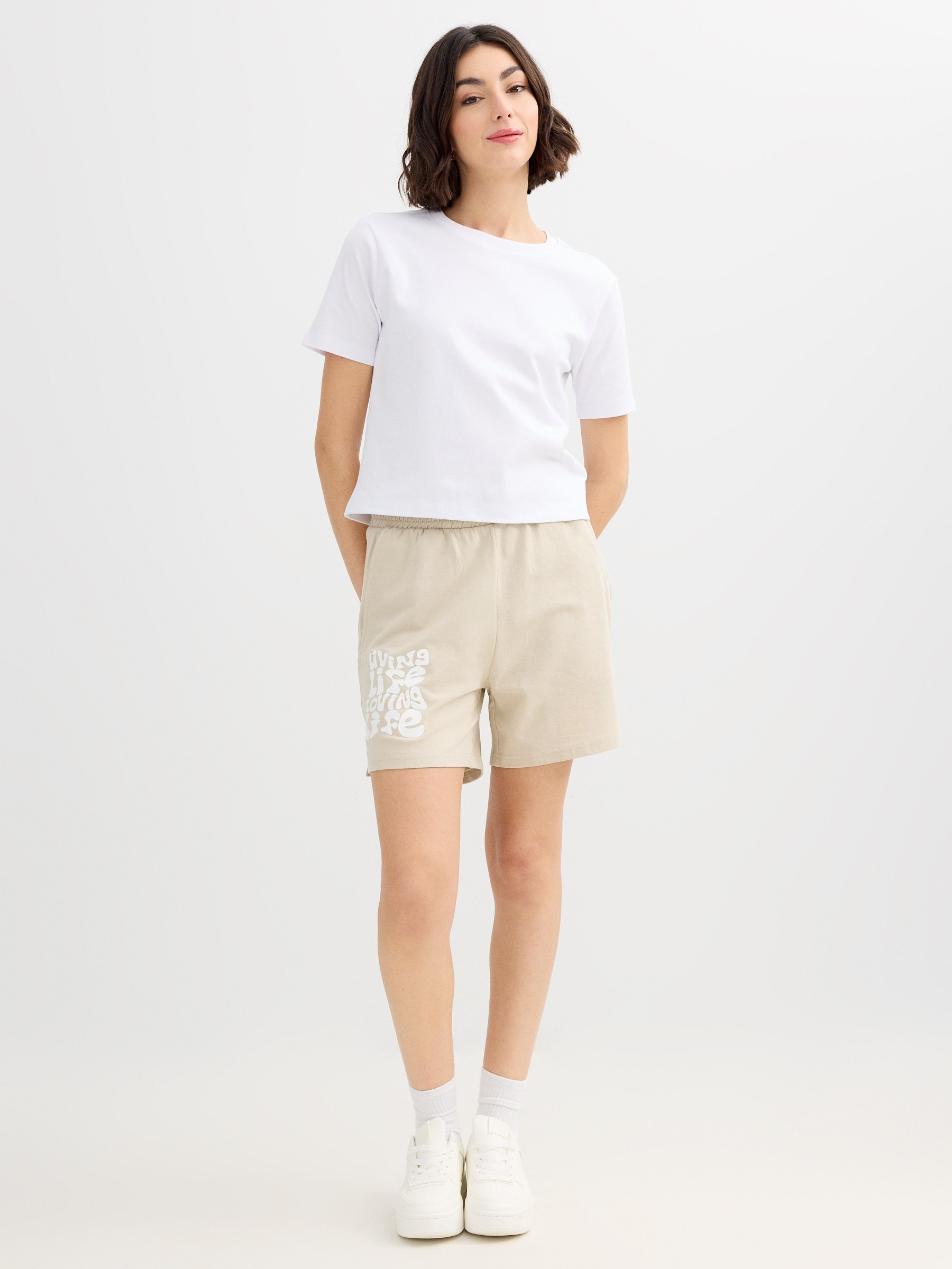 Bermuda lettering fleece