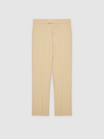 %Pto% Pantalón tailoring básico ocre vista frontal