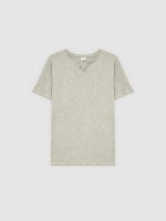 %Pto% Camiseta básica verde vista frontal