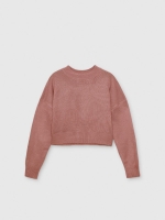 %Pto% Crewneck jumper light pink front view