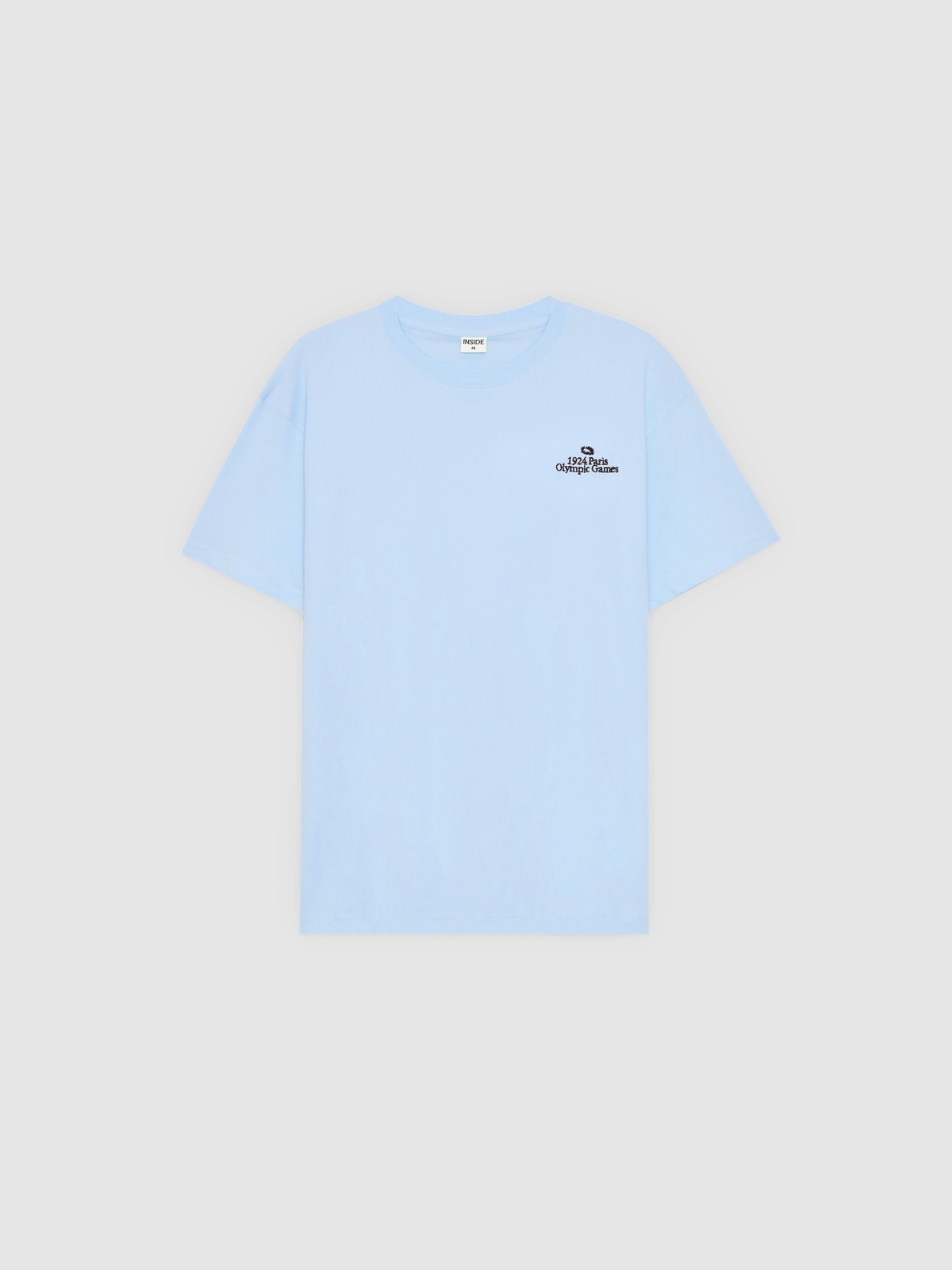 %Pto% Olympic Games T-shirt light blue front view