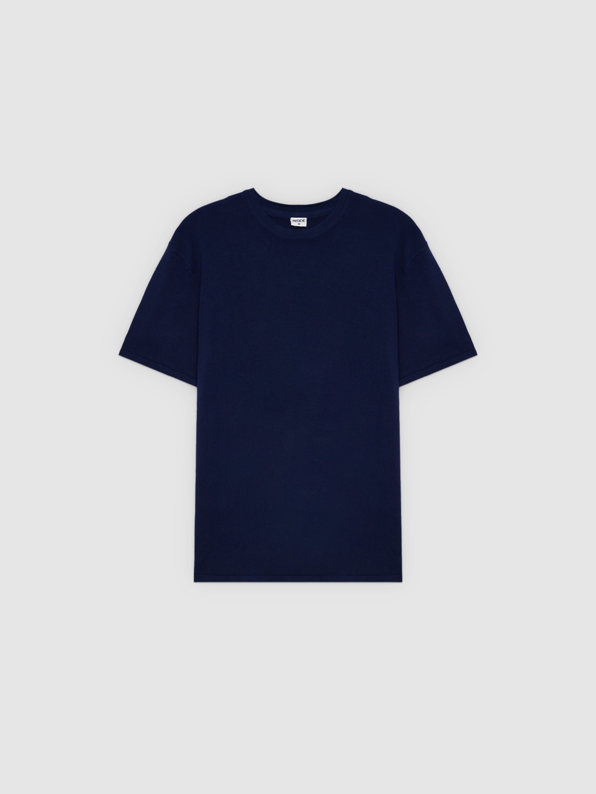 %Pto% Basic short-sleeve t-shirt blue front view